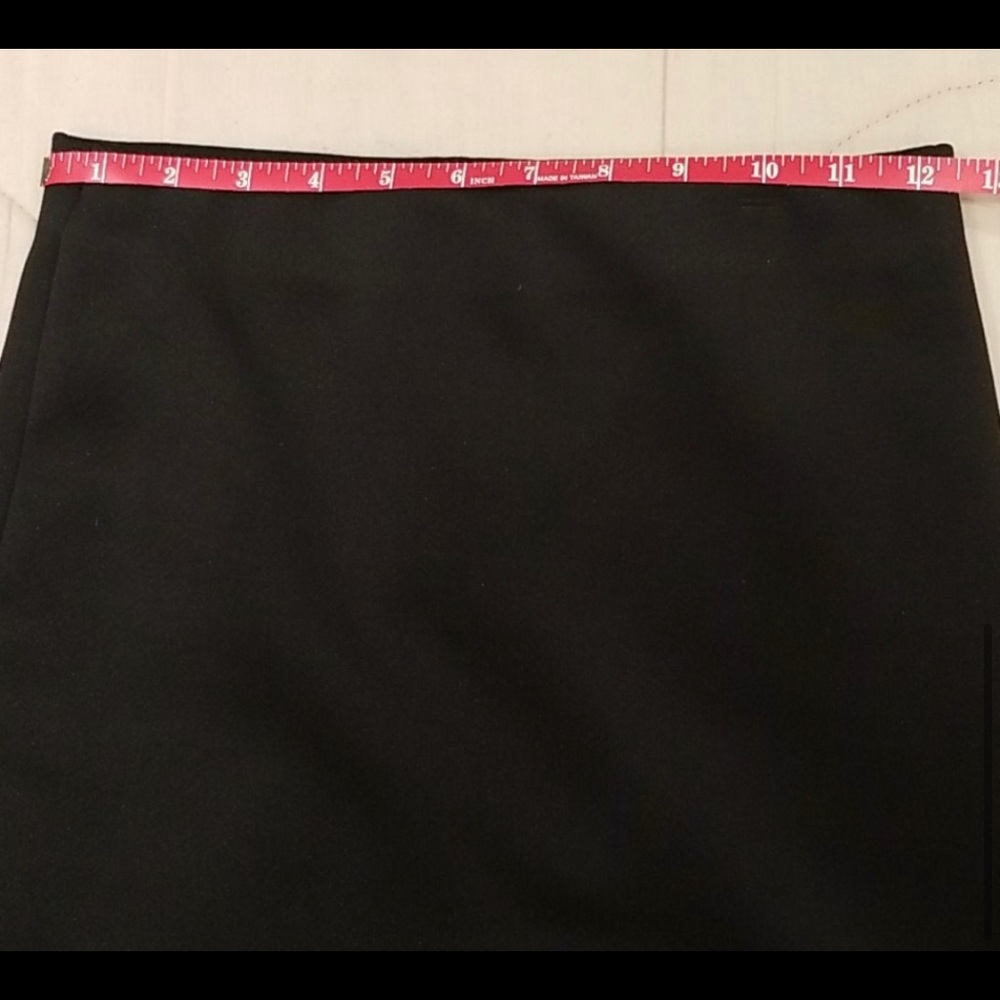 SOLD Black High Waisted Pencil Skirt Sz S - Picture 3 of 5
